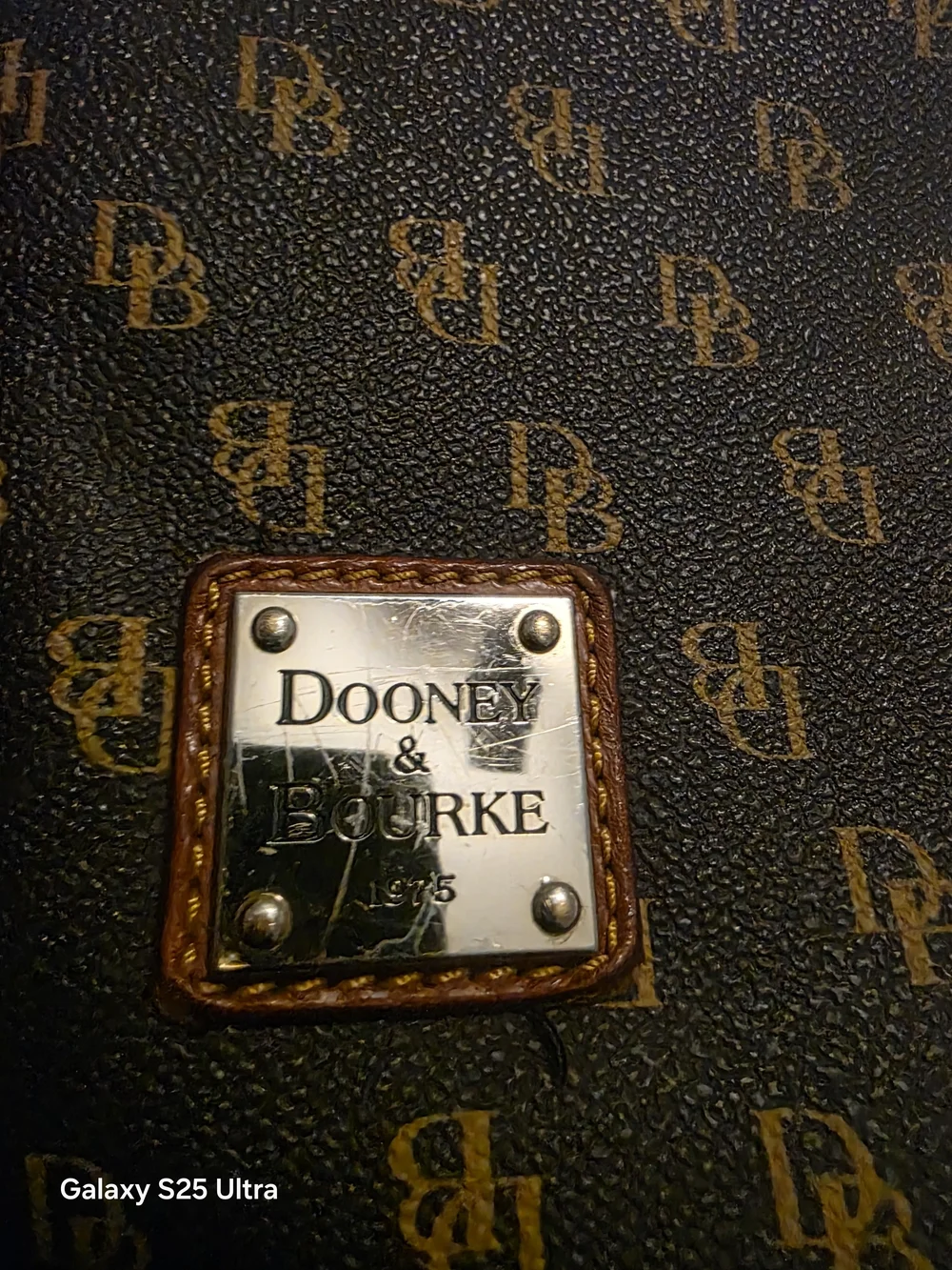Dooney & Bourke Brown Small Hobo Bag